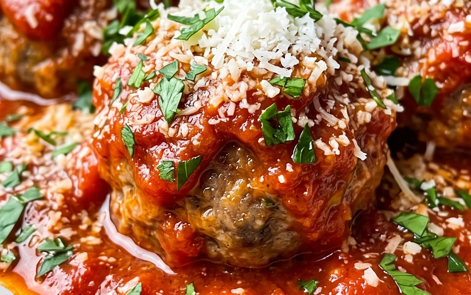 Baked Italian Meatballs