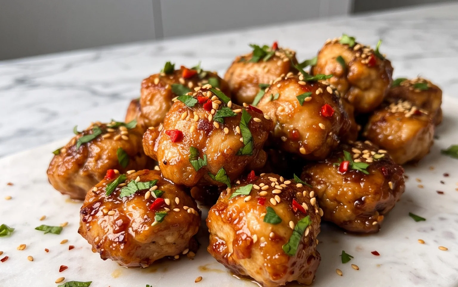Thai Chicken Bites Appetizer Recipe