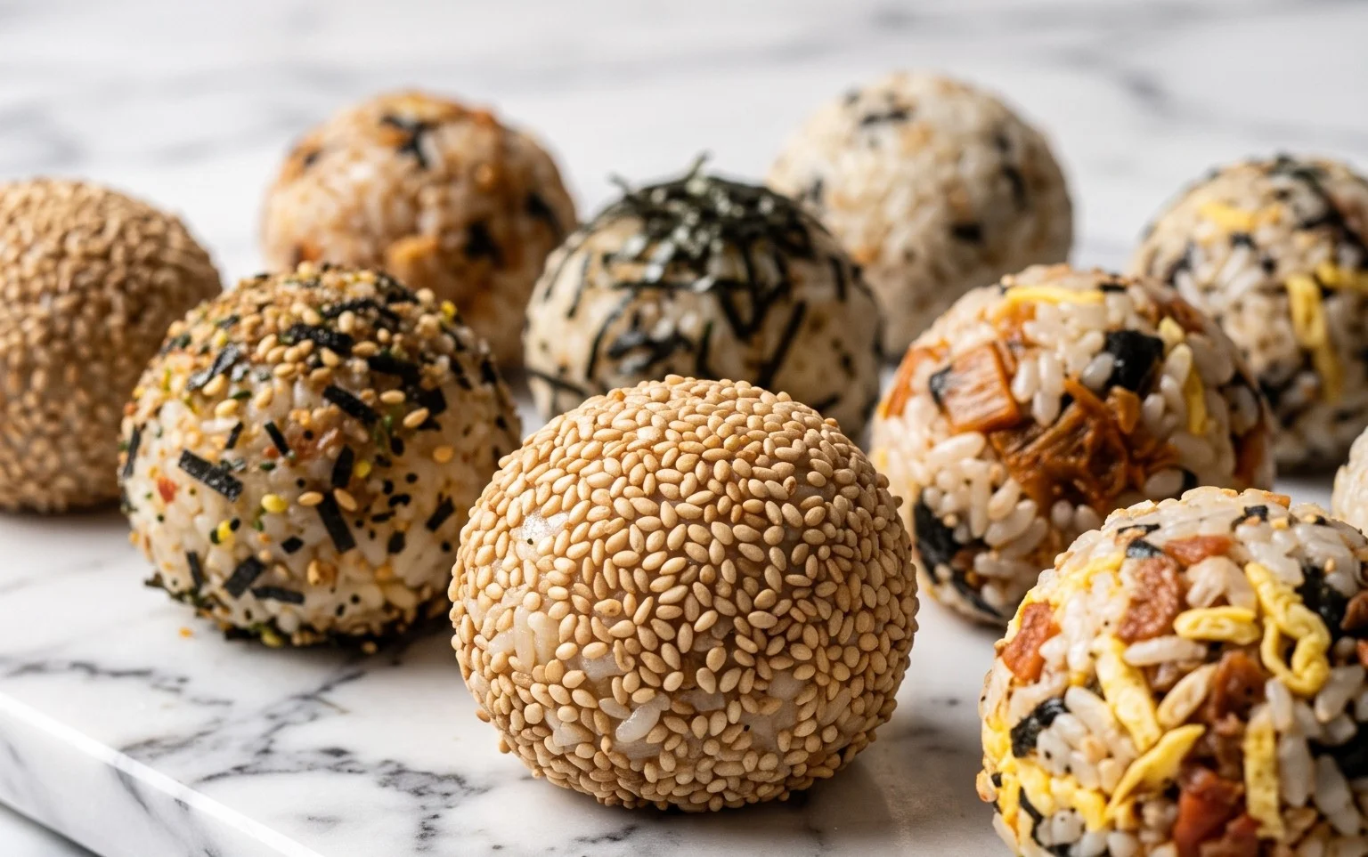 Korean Rice Balls (Jumeokbap 주먹밥)
